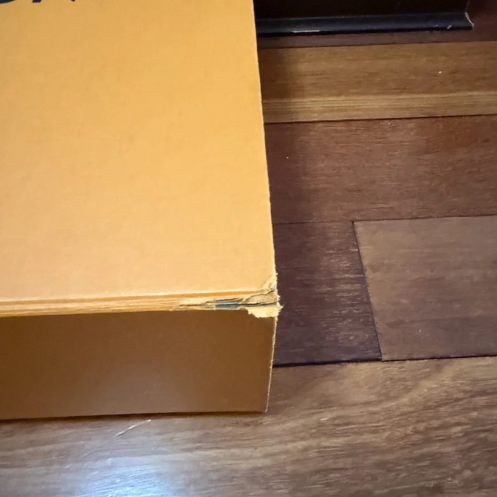 Louis Vuitton Large Orange Signature Logo Box